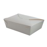 No2 White Biodegradable Leakproof Container
