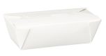 No6a White Biodegradable Leakproof Container